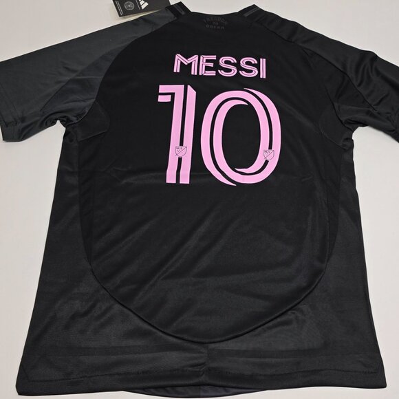 Messi Inter Miami Jersey #10 Gray and Black 24/25 - Picture 9 of 11